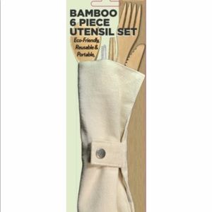 Bamboo Utensil Set NWT!!!